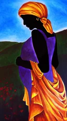 ウェイティング、2008（メイソナイトにアクリル）